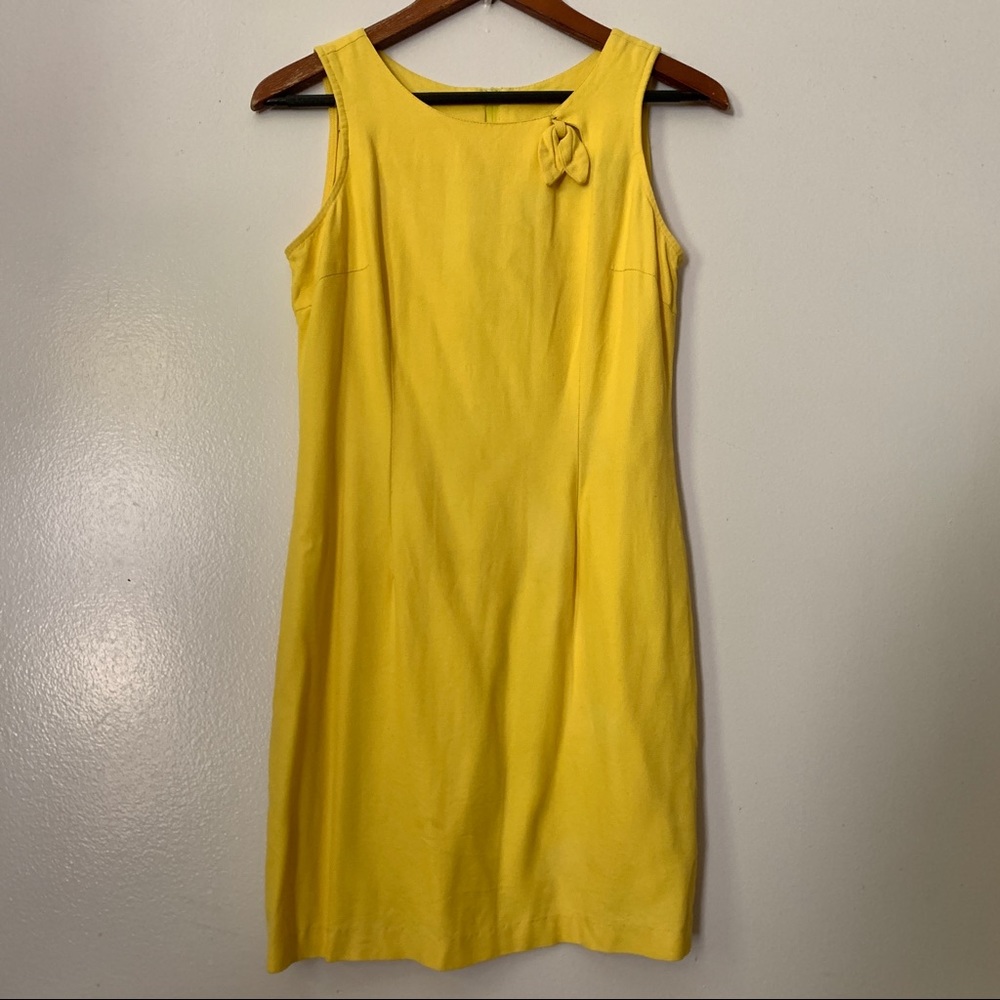 Vintage yellow dress DECKED OUT